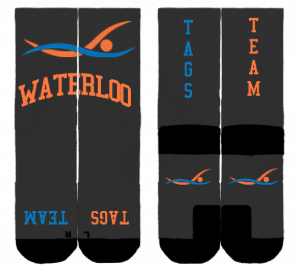 Waterloo TAGS Team Socks