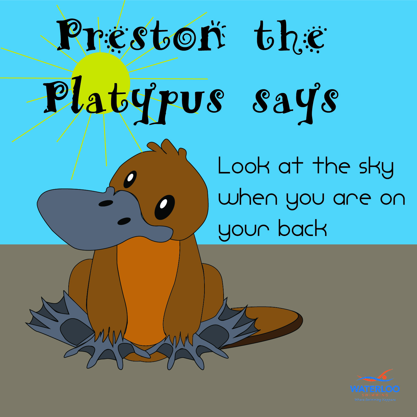 Preston the Platypus
